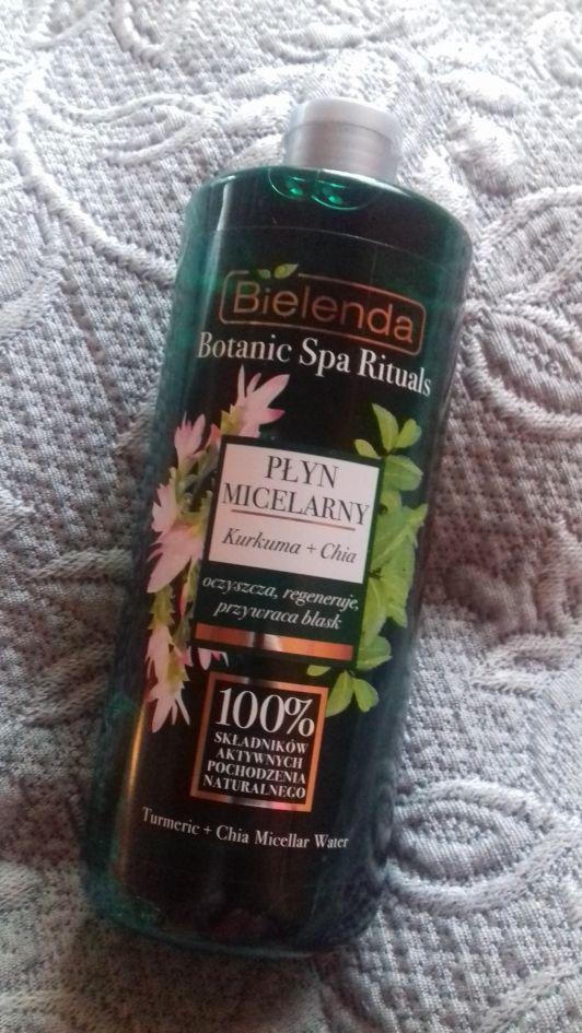 Bielenda Botanic Spa Rituals, Płyn micelarny, Kurkuma + Chia