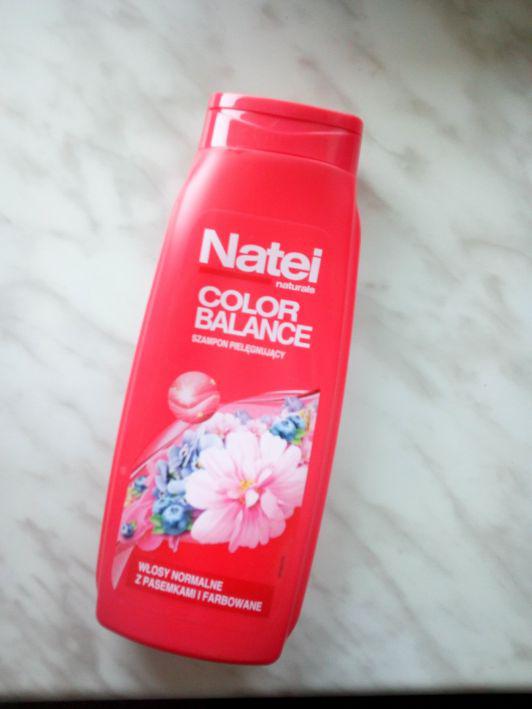 Natei Naturals, Color Balance, Szampon do włosów, Pielęgnujący