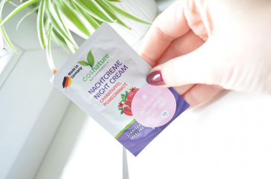 Cosnature Krem do twarzy, Na noc, Granat