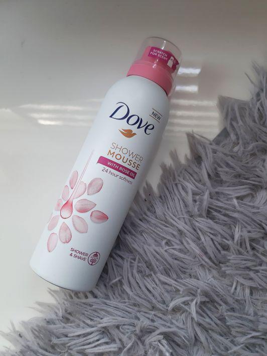Dove Shower mousse, Pianka do golenia i pod prysznic, Rose oil