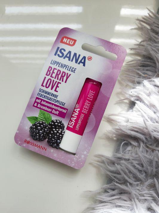 Isana Pomadka ochronna do ust, Berry Love