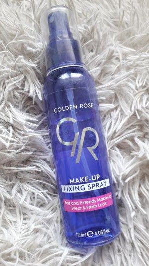 Golden Rose Make-up Fixing Spray, Spray utrwalający makijaż