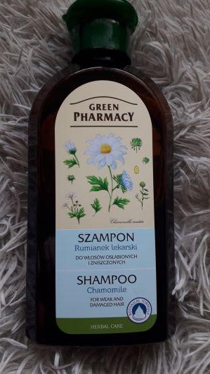 Green Pharmacy Szampon do włosów, Włosy osłabione i zniszczone, Rumianek lekarski