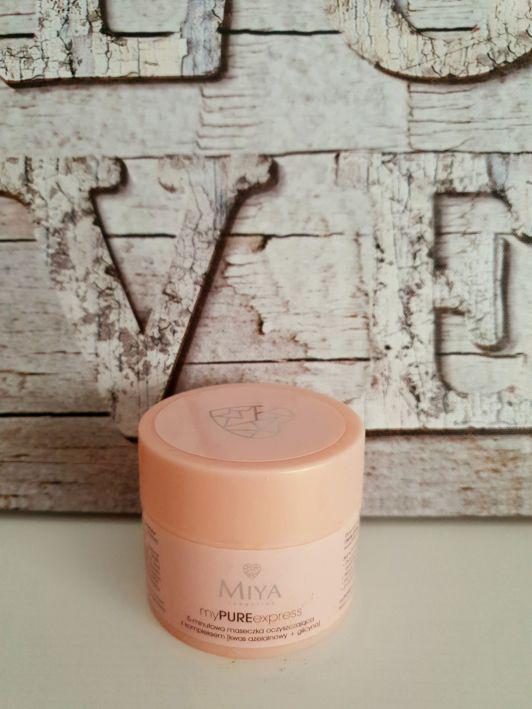 Miya Cosmetics myPUREexpress, Maseczka do twarzy, 5 minutowa, Oczyszczająca, Kwas azelainowy + glicyna