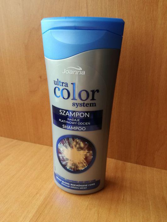 Joanna Ultra Color System, Szampon do włosów blond, rozjaśnianych i siwych