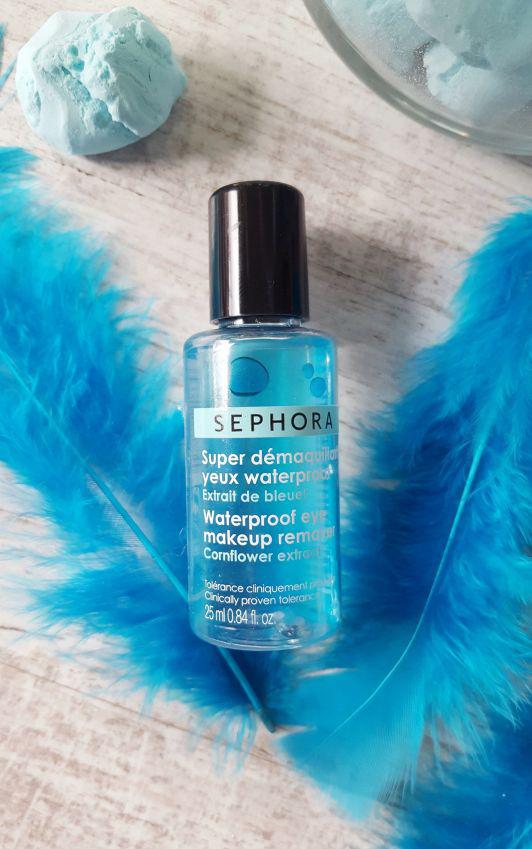 Sephora Super płyn do usuwania wodoodpornego makijażu, Ekstrakt z chabra