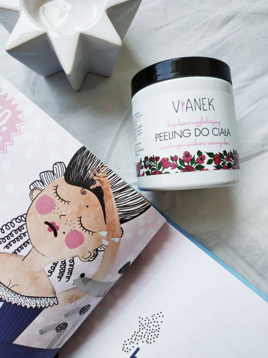 Vianek Peeling do ciała, Seria różowa, łagodząco-wygładzający