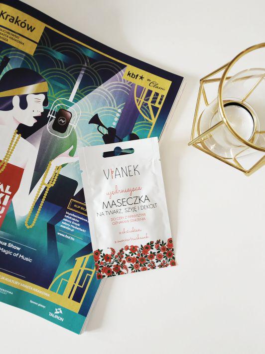 Vianek Maseczka do twarzy, Seria czerwona, Ujędrniająca