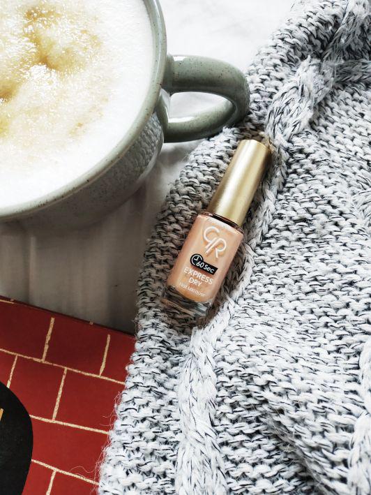 Golden Rose Express Dry, Lakier do paznokci, nr 28