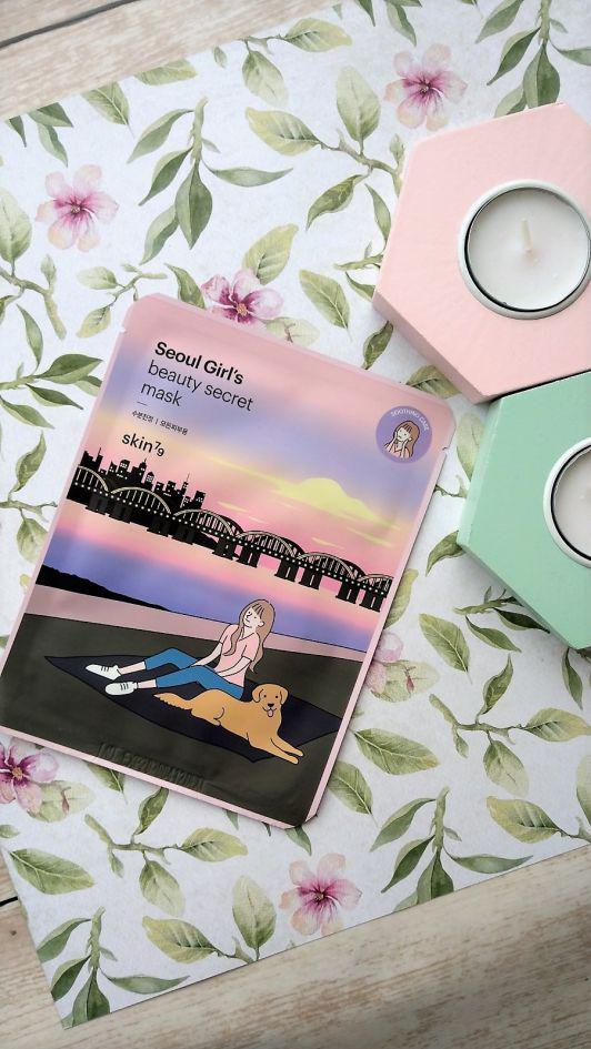 SKIN 79 Maska do twarzy w płacie, Seoul Girl's beauty secret mask, Smoothing Care