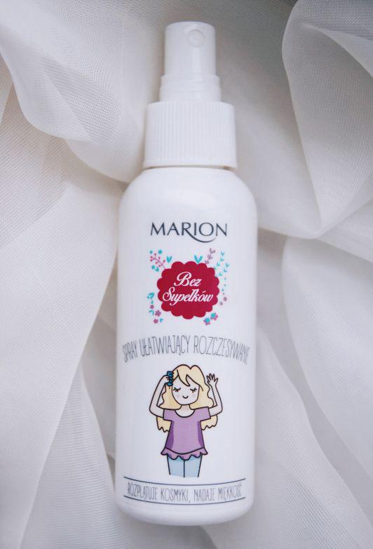 Marion Bez Supełków, Spray do włosów, Ułatwiający rozczesywanie, Rozplątuje kosmyki, Nadaje miękkość