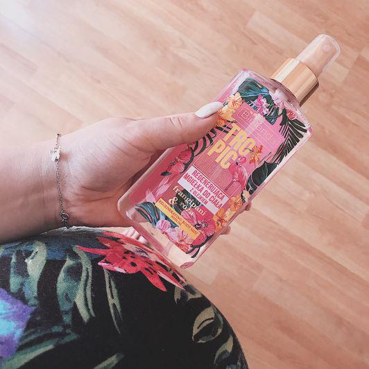 Bielenda Tropic Vibes, Regenerująca mgiełka do ciała, Frangipani i róża
