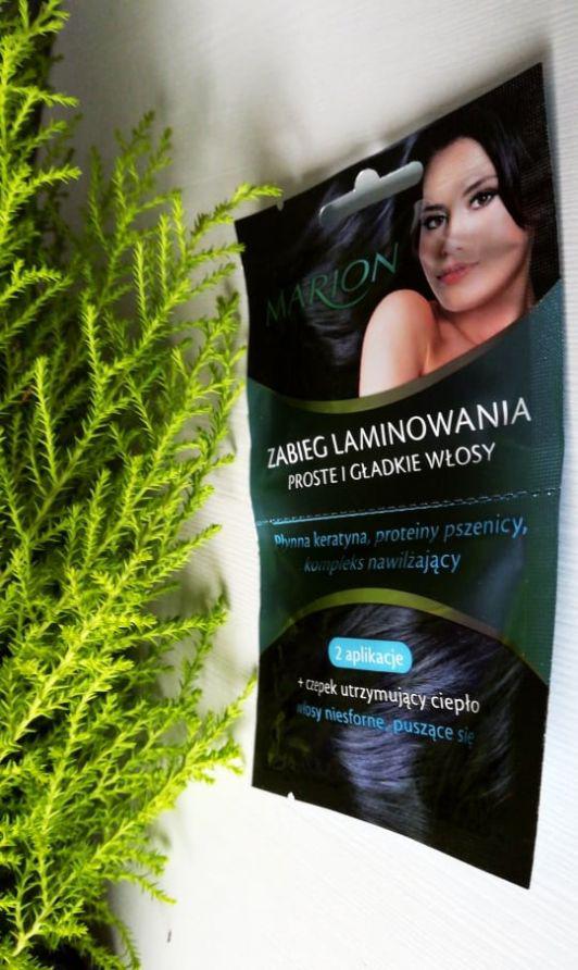 Marion Zabieg laminowania, Proste i gładkie włosy