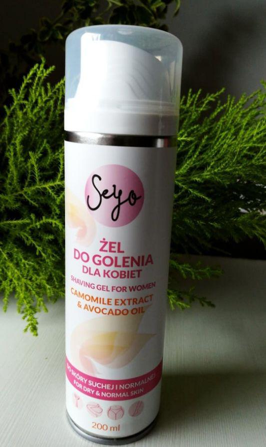 Seyo żel do golenia , Dla kobiet , olej z awokado