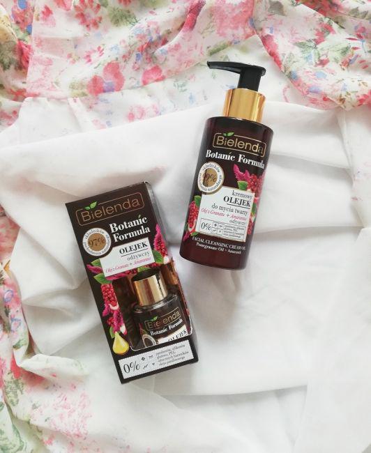 Olejek do mycia twarzy, Kremowy, Olej z granatu + amarantus