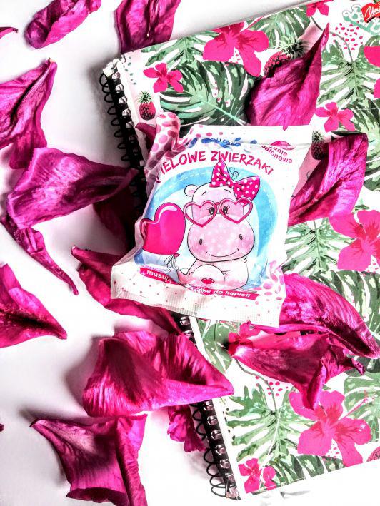 Chlapu Chlap Pastylka do kąpieli, Musująca, Kąpielowe Zwierzaki, guma balonowa