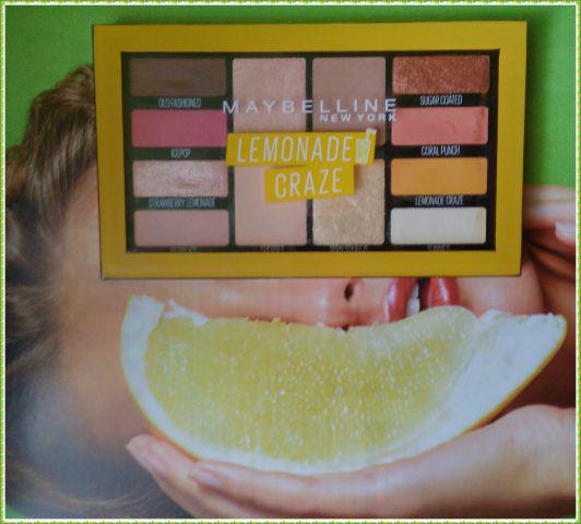 Maybelline Paleta cieni do powiek, Lemonade Craze