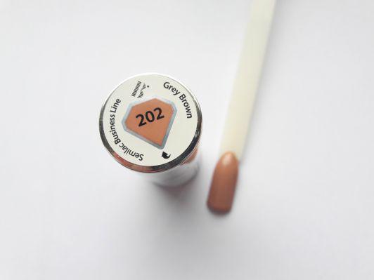 Semilac Lakier hybrydowy, 202 Grey Brown 