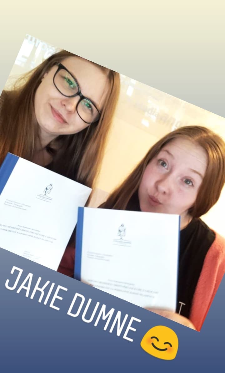 Jestem szczęśliwa bo..