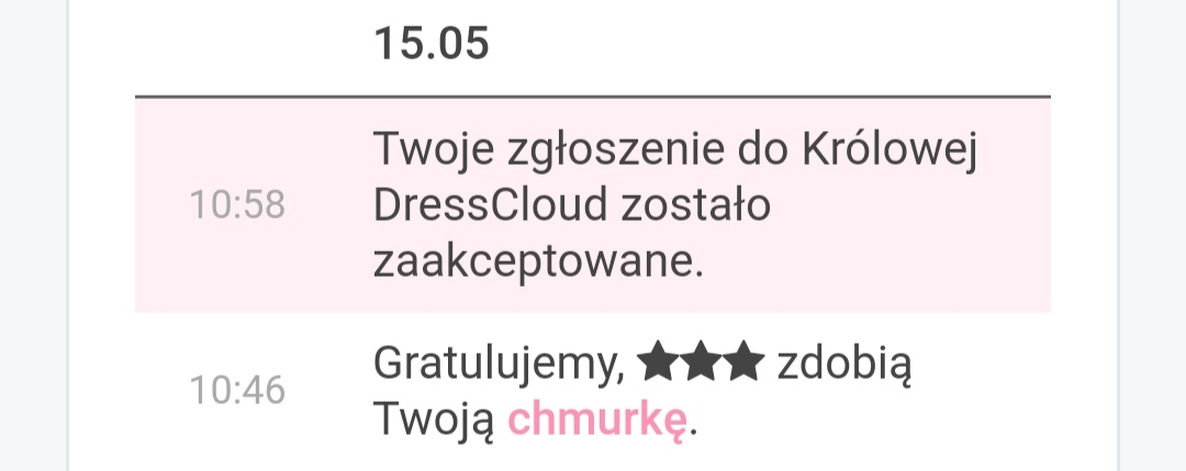 Królowa Dresscloud!