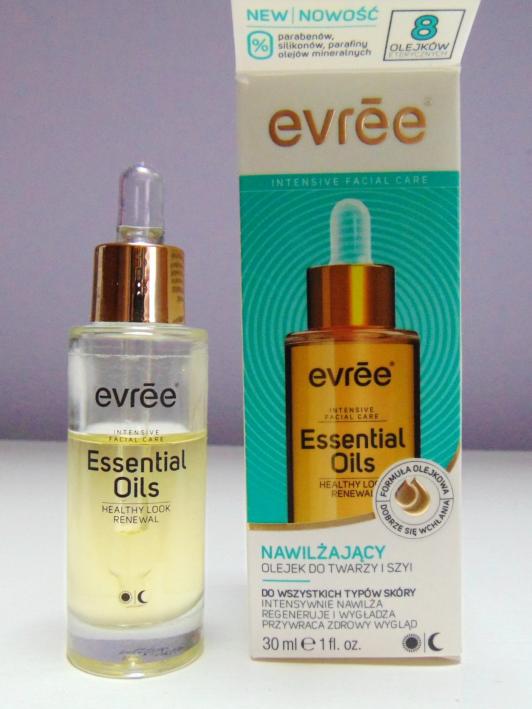 kosmetyki ampulki serum olejki do twarzy evree