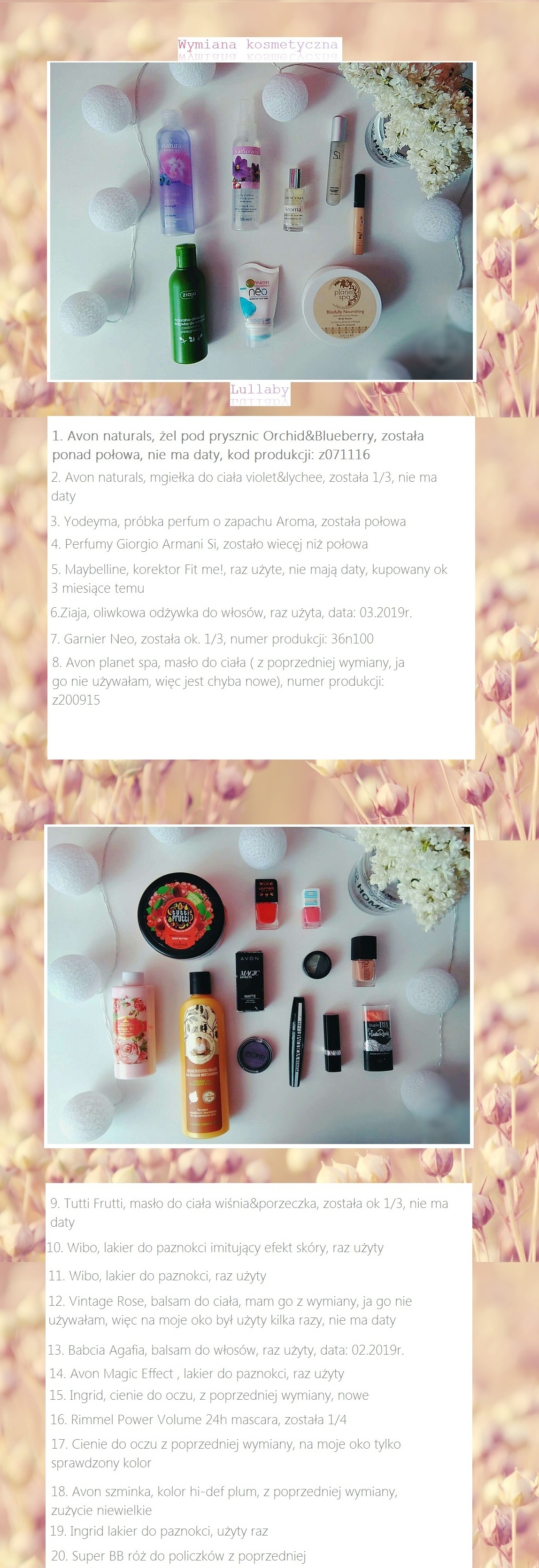 Prywatne wymiany, pokaż co masz 