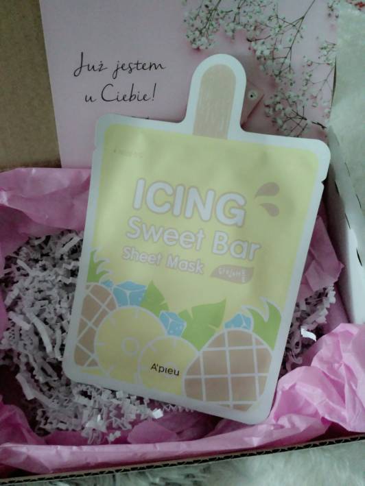 apieu icing sweet bar maska do twarzy w placie ananas