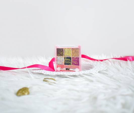 lovely shine babe paleta 6 brokatowych cieni do powiek