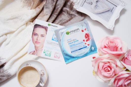 garnier skin naturals maska do twarzy w placie moisture  aqua bomb
