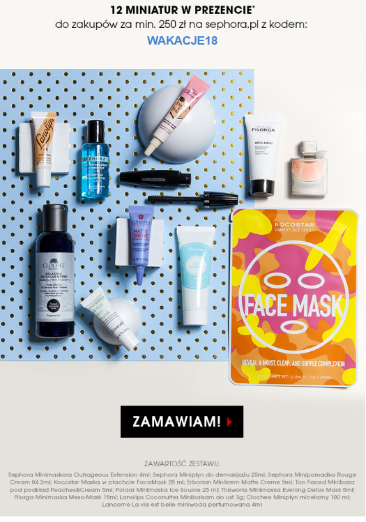 Sephora - gratis miniaturki do zakupu