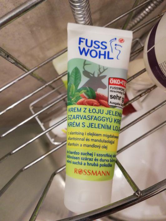 Fusswohl Krem do stóp, Łój jelenia