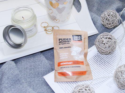 Arganove Puder arganowy do kąpieli stóp