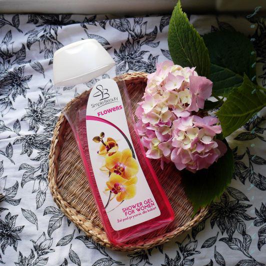 Simple Beauty Żel pod prysznic, Flowers