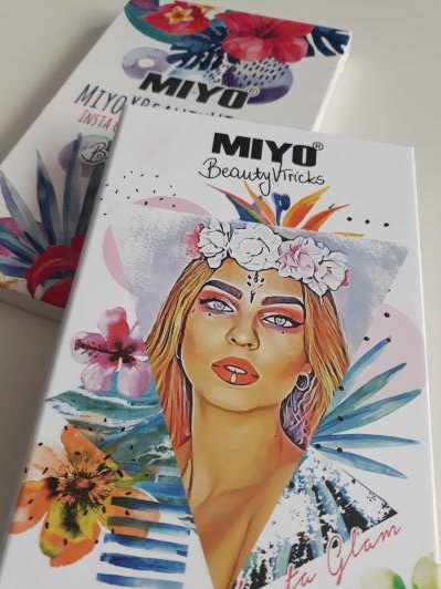 MIYO EYESHADOW PALETTE MIYO X BEAUTYVTRICKS