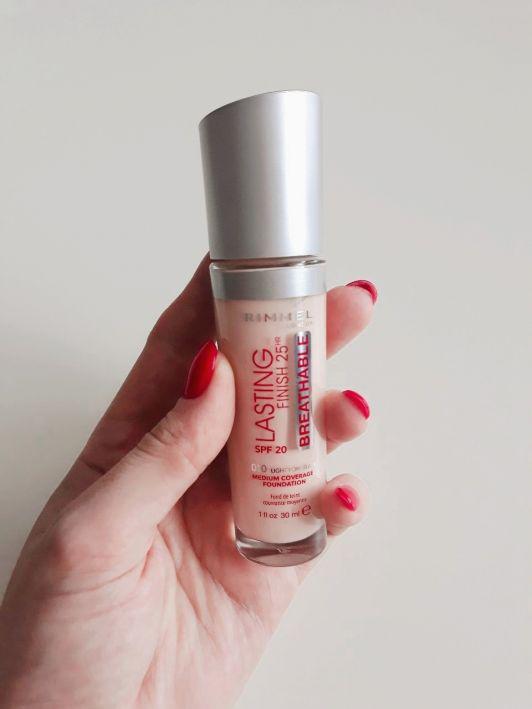 Rimmel Lasting Finish Breathable, Podkład do twarzy, nr 010 Light Porcelain
