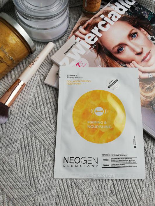 Neogen Dermalogy Maska do twarzy w płacie, Collagen Firming, Firming & Nourishing