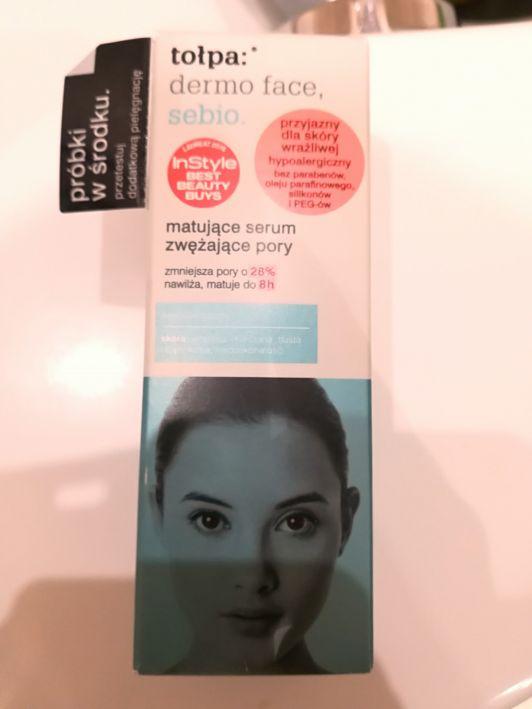 Tołpa Dermo Face, Sebio, Matujące serum zwężające pory