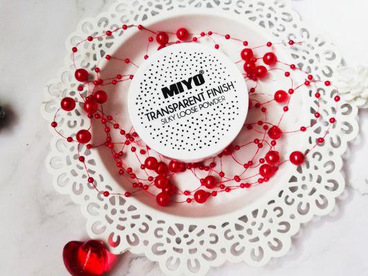 MIYO Transparent Finish, Silky Loose Powder, Puder sypki do twarzy, Transparentny