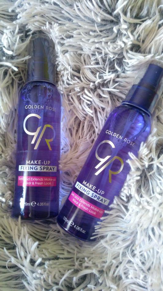 Golden Rose Make-up Fixing Spray, Spray utrwalający makijaż