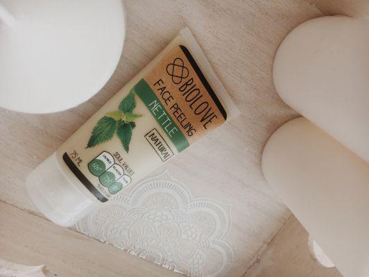 Biolove Peeling do twarzy, Pokrzywa