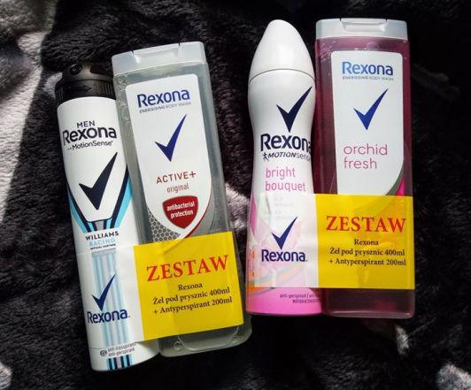 zestawy kosmetyków rexona