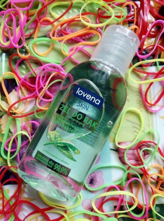 Lovena Antybakteryjny żel do rąk, Pielęgnacyjny, Ekstrakt z aloesu