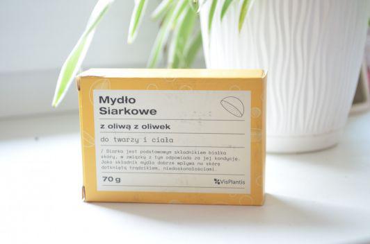 Vis Plantis Mydło w kostce, Siarkowe