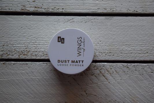 AA Wings of Color, Dust Matt, Puder do twarzy, Sypki, Loose Powder, nr 20 Transparent