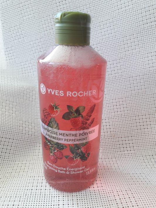 Yves Rocher Żel pod prysznic, Malina i mięta pieprzowa