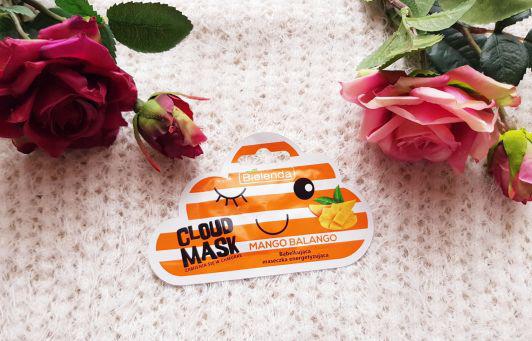 Bielenda Cloud Mask, Maseczka do twarzy, Bąbelkująca, Energetyzująca, Mango Balango