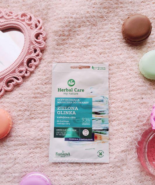 Farmona Herbal Care, Maseczka do twarzy, Oczyszczająca, Zielona glinka