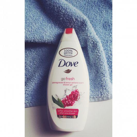 Dove go fresh, Żel pod prysznic, Granat i cytrynowa werbena
