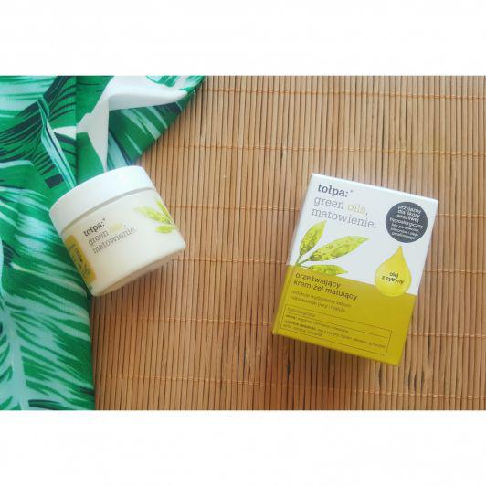 Tołpa Green Oils, Krem - Żel do twarzy, Matowienie