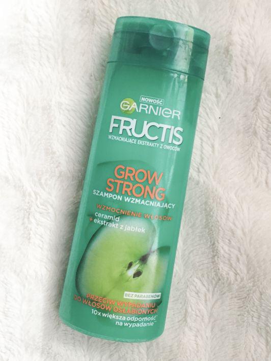 Garnier Fructis, Grow Strong, Szampon wzmacniający do włosów osłabionych